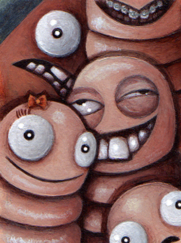 Painting-Acrylic-Maggot Photobooth