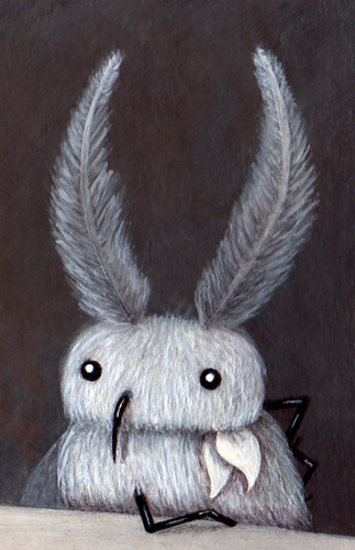 Painting-Acrylic-The Dapper Moth