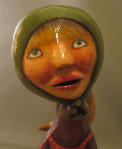 Sculpture-The Maggot Collector (detail)