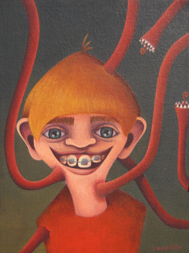 Painting-Chuck and His Control Freak