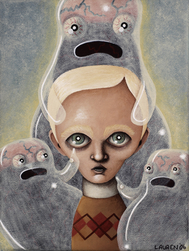 Painting-Acrylic-Harold and His Hypocondria