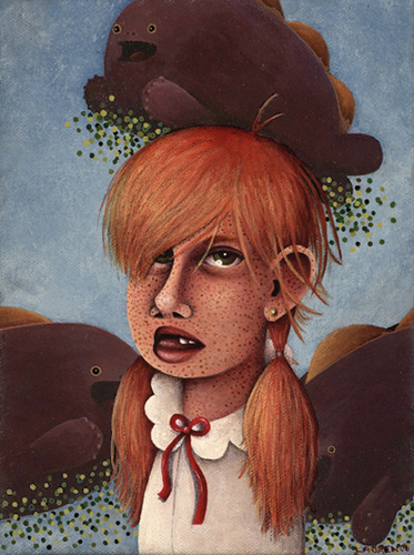 Painting-Acrylic-Harriet and Her Departures from Reality