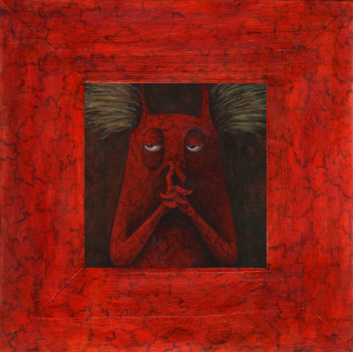 Painting-Acrylic-Paranoia