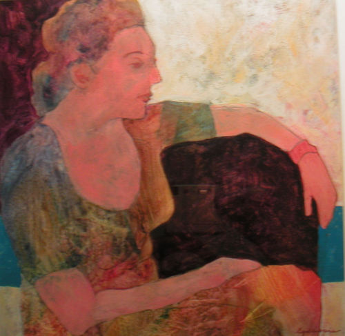 Painting-Ilene, Seated