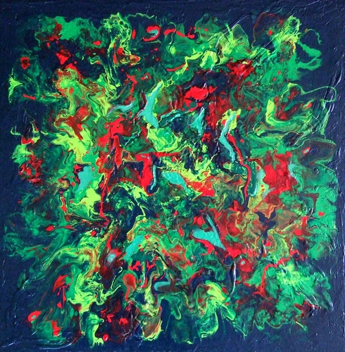 Painting-Acrylic-Verborgene Welten 20