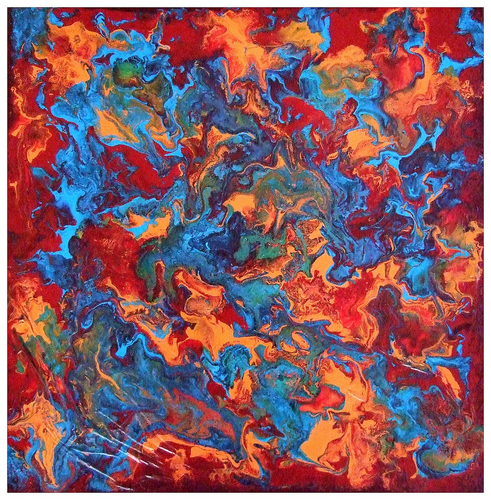 Painting-Acrylic-Verborgene Welten 6