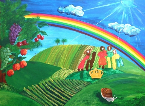 Painting-Titelbild des Buches 