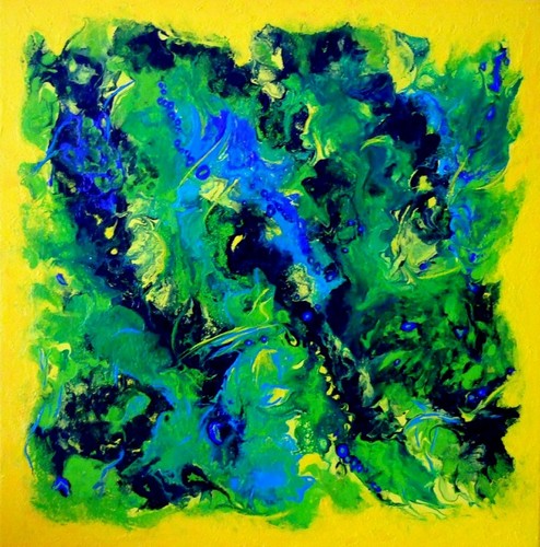 Painting-Acrylic-Verborgene Welten 10