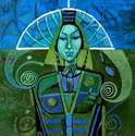 Painting--Acrylic-FigurativeMidnight Blue
