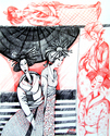 Drawing--Paper-FigurativeIn Japan