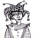 Drawing--Paper-PortraitClown