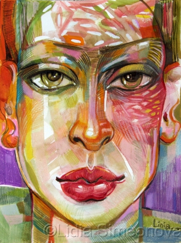 Mixed Media-Don't know whats comming