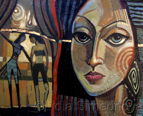 Painting-The stage