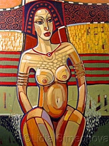 Painting-Such is the Woman - Afternoon