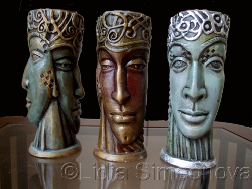 Sculpture-Candeholders