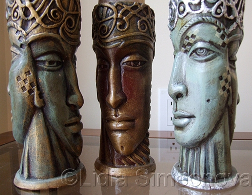 Sculpture-Candelholders
