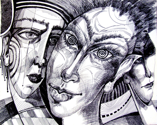 Drawing-Portrait-3angle
