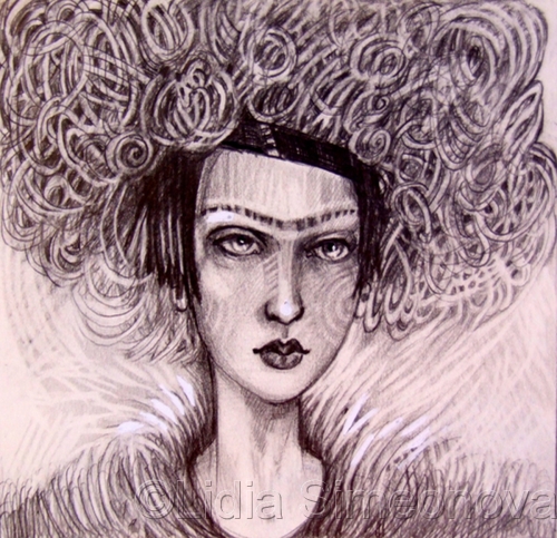 Drawing-Portrait-Retro