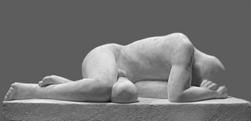 Sculpture-Fallen Man