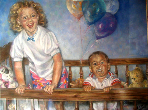 Painting-Portrait-Crib Fun
