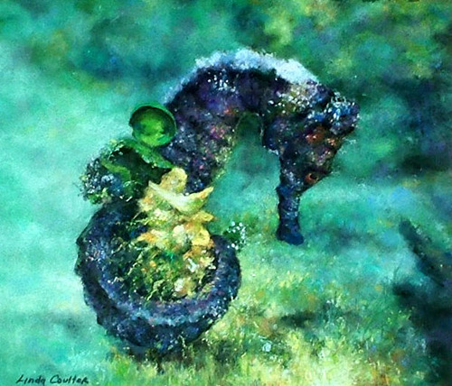 Painting-Wildlife-Hangin' Around