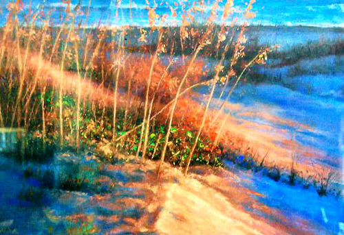 Painting-Seascape-Last Light