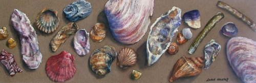 Painting-Still Life-Jewels of the Sea
