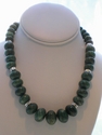 Linda Brash - UECL-M  - Jade and sterling necklace