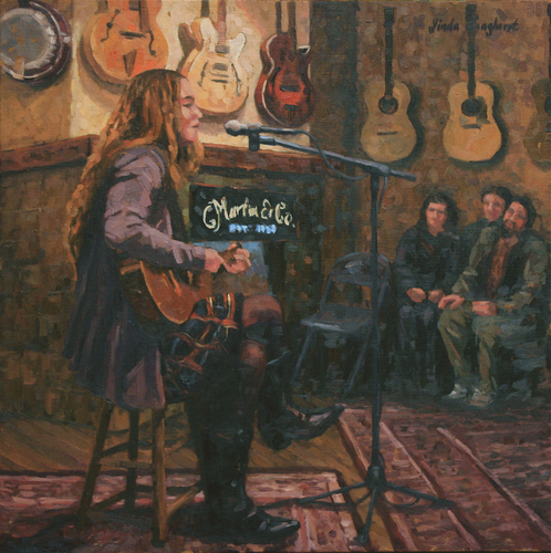 Painting-Portrait-Songbird