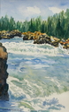 Upper Falls, Lake Yellowstone