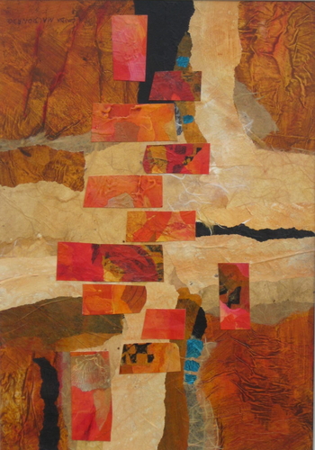 Painting-Acrylic-Canyon Layers
