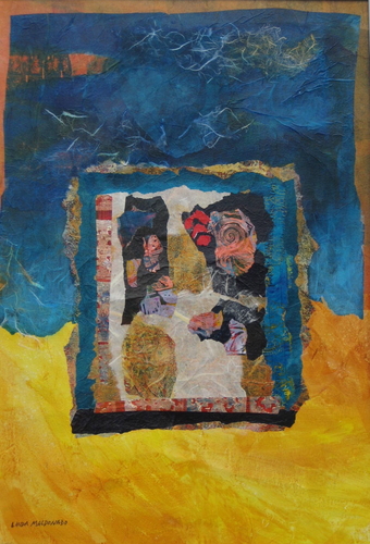 Painting-Acrylic-Temple Gate
