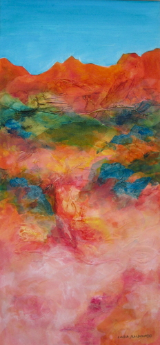 Painting-Acrylic-Rose Canyon