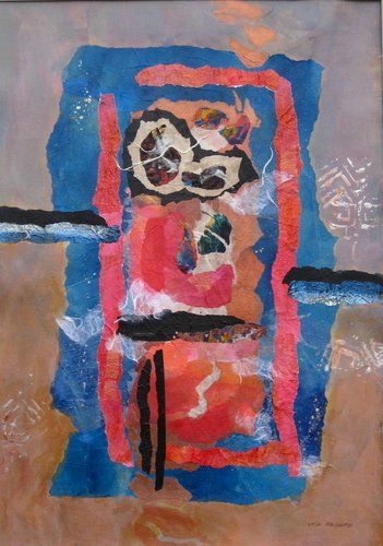 Mixed Media-On Paper-At Jamshyd's Palace Gate