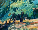 Painting-Golondrinas II