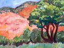 Painting--Oil-LandscapePecos Valley Tree