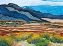 Painting-Sand Dunes View, Autumn