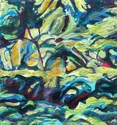 Painting--Oil-LandscapeInto the Woods III