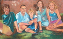 Painting-Jim & Robin's Family