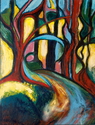 Painting-Woodland Light