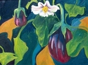Painting--Oil-BotanicalEggplant 2