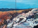Painting--Oil-AbstractDitch