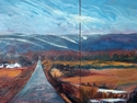 Painting--Oil-AbstractThe Road