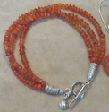 Lindsey Silberman - Carnelian Sunset Bracelet