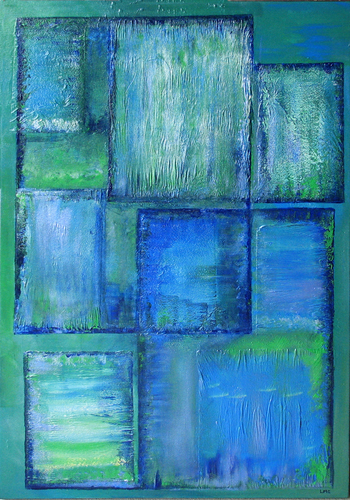 Painting-Acrylic-Rain Forest