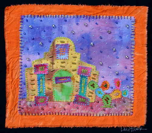 Fiber Art-Alamo Fever