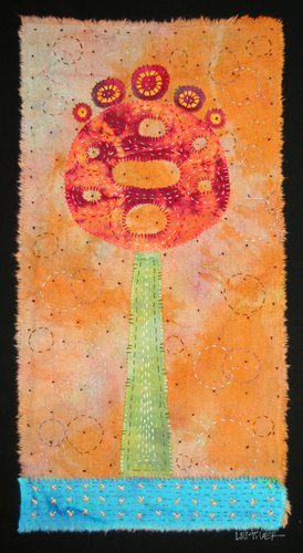 Fiber Art-Bloom