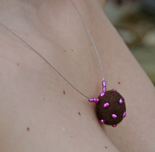 Fiber Art-Truffle