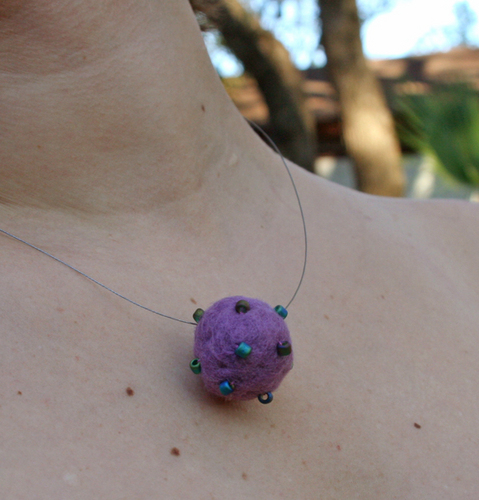 Fiber Art-Neptune