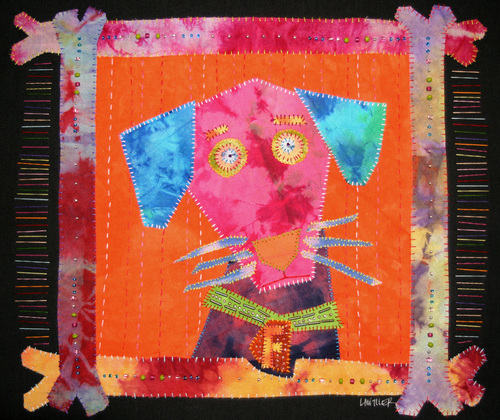 Fiber Art-Frankie